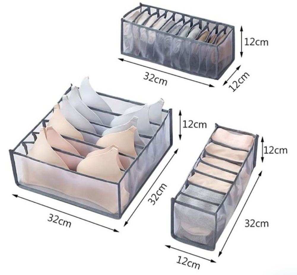 Organizador X 3 Ropa Interior